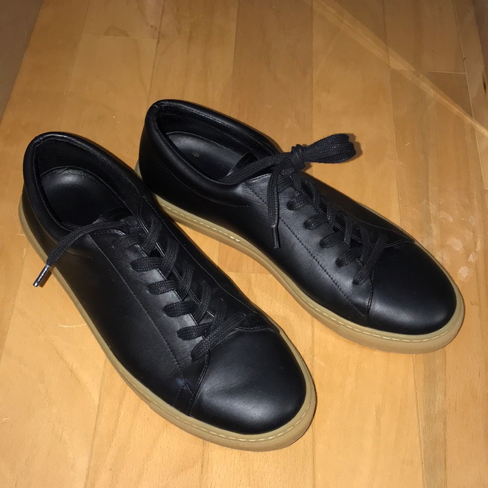Sandro Paris Leather Sneakers